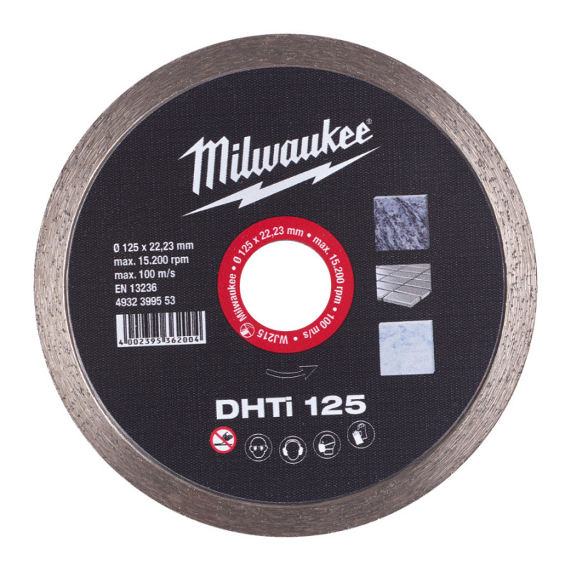 Dimanta griezējdisks DHTi Ø 125 mm Milwaukee