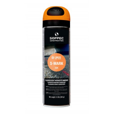 Marķēšanas krāsa aerosolā oranža 500 ml Soppec